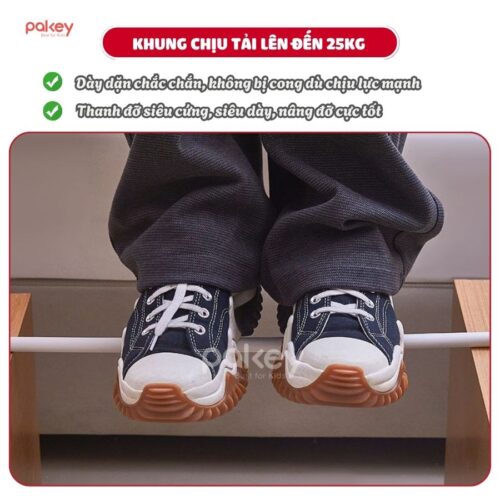 Màn chống ngã cho bé khung vuông Pakey P-MK01