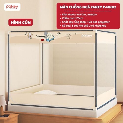 Màn chống ngã khung vuông Pakey P-MK02 26 Màn chống ngã khung vuông Pakey P-MK02