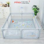 Quây bóng vải Pakey K3, K4 kèm cột bóng rổ