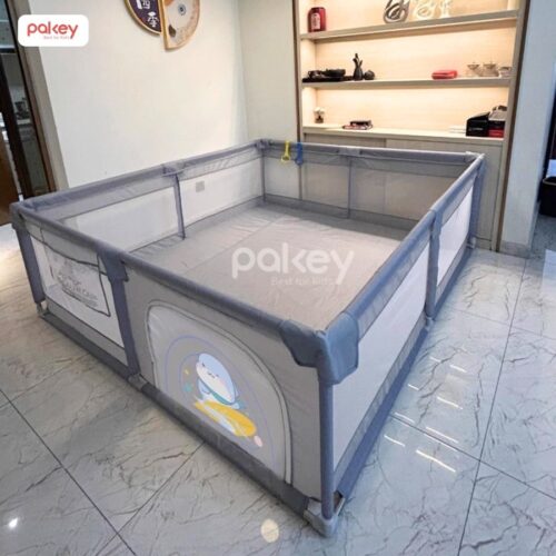 Quây bóng vải Pakey K3, K4 kèm cột bóng rổ