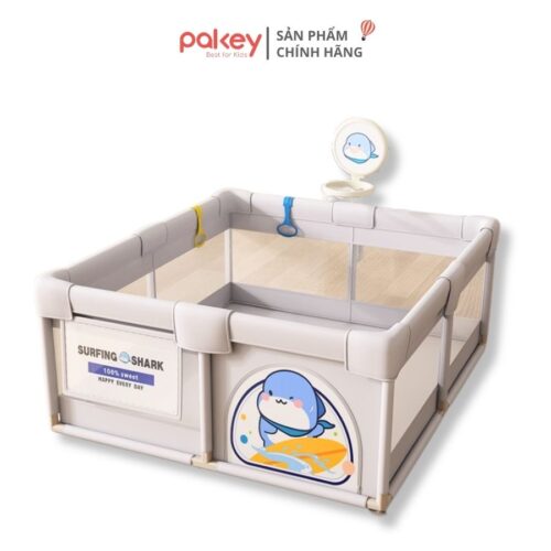 Quây bóng vải Pakey K3, K4 kèm cột bóng rổ
