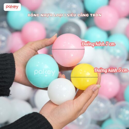 Bóng nhựa cho bé 7cm