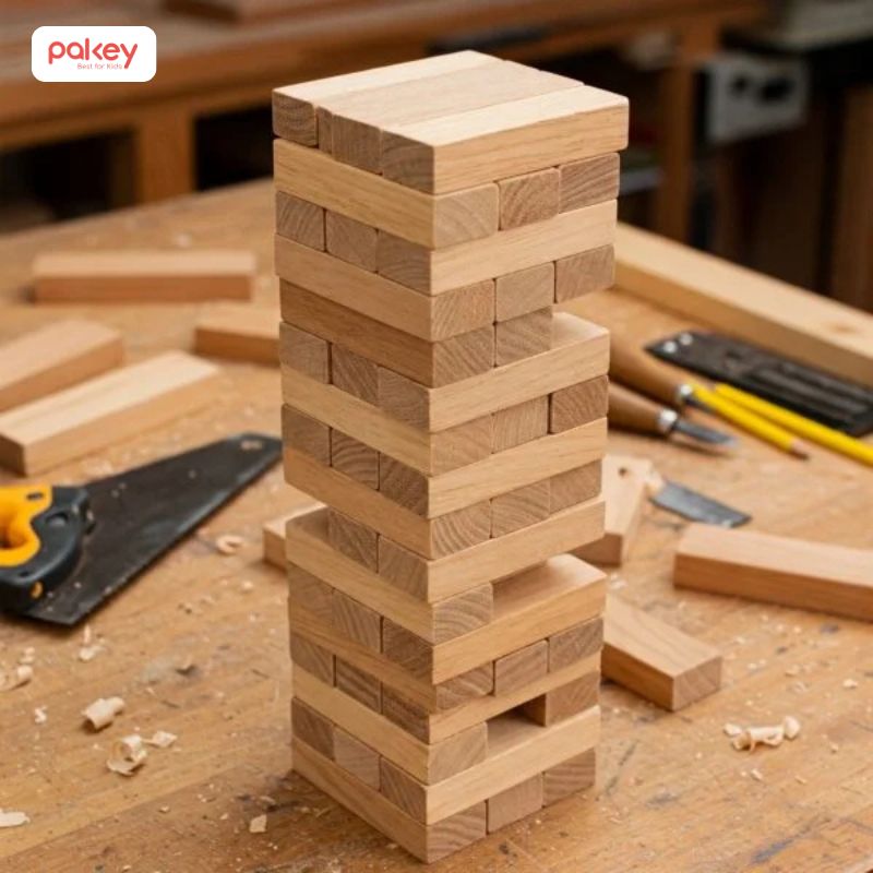 Cách làm đồ chơi rút gỗ