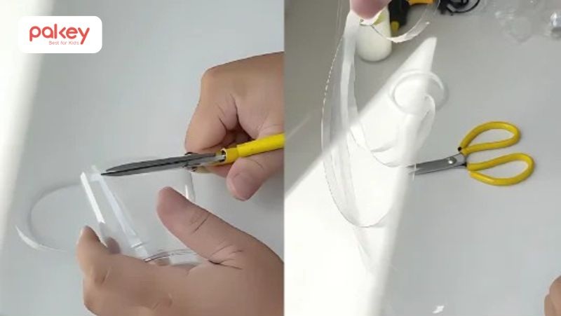 Làm lồng đèn bằng ly nhựa