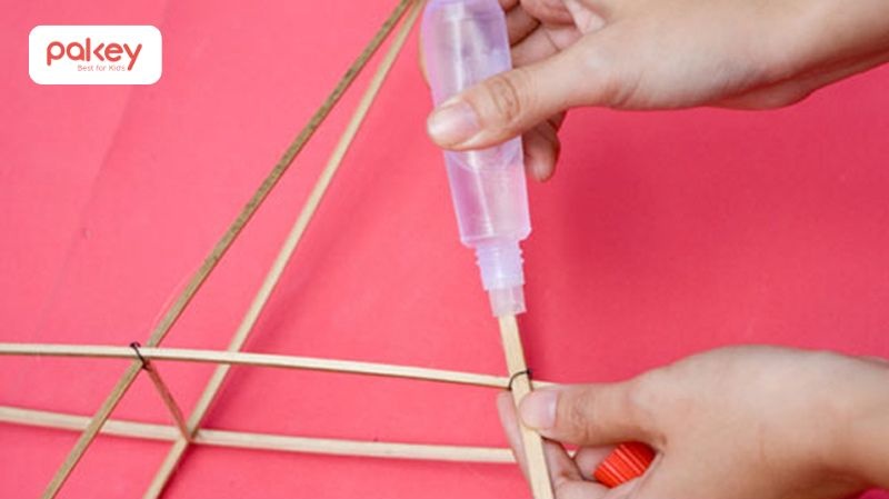 Làm lồng đèn ngôi sao