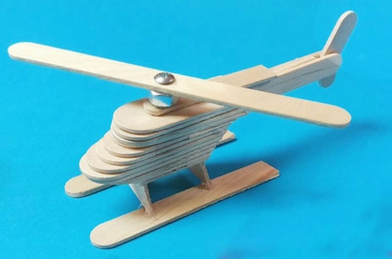 Tham khảo 5 ý tưởng làm đồ chơi bằng gỗ đơn giản tại nhà 13 làm đồ chơi bằng que kem