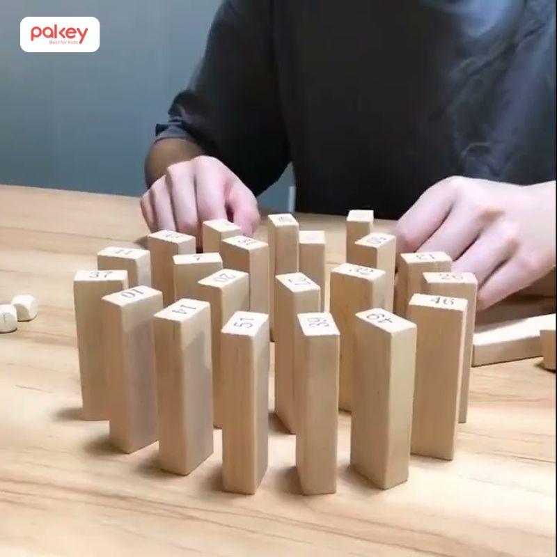 Tham khảo 5 ý tưởng làm đồ chơi bằng gỗ đơn giản tại nhà 22 Làm đồ chơi rút gỗ cho bé