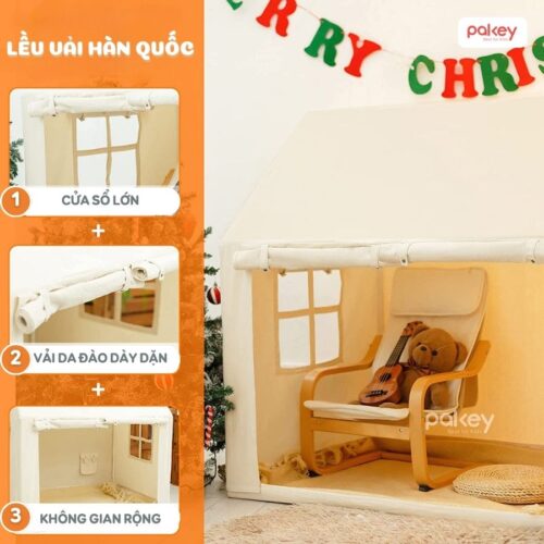Lều vải cho bé Pakey LV5 16 Lều vải cho bé Pakey LV5