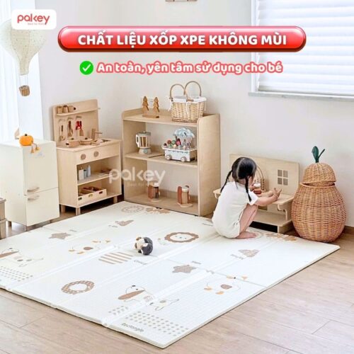 Thảm xốp gấp gọn dày 1,5cm Pakey TH11-12-13