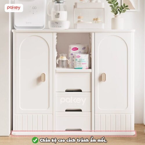 Tủ nhựa đựng đồ cho bé đa năng Pakey E009-E010
