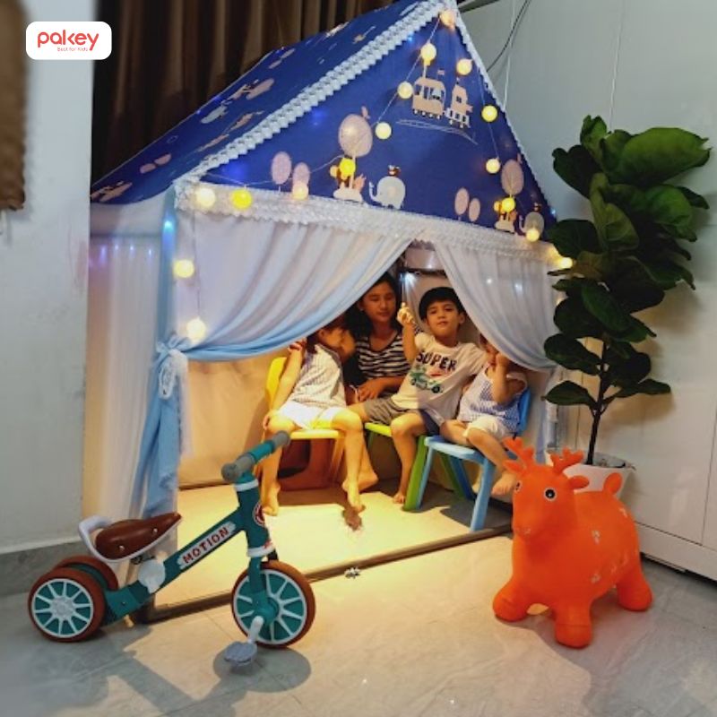 Hướng dẫn 4 cách làm lều cho bé tại nhà đơn giản, tiếp kiệm