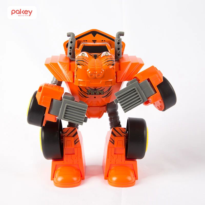 Robot quái vật gây ấn tượng nhờ ngoại hình mạnh mẽ, màu sắc nổi bật