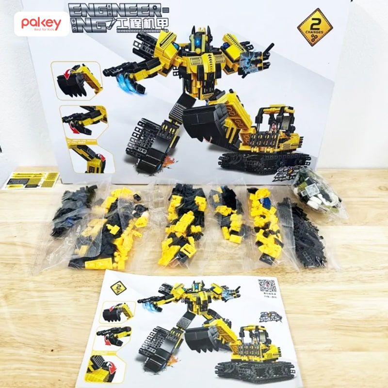Robot lego là dòng sản phẩm đậm chất giáo dục, giúp trẻ phát triển tư duy logic