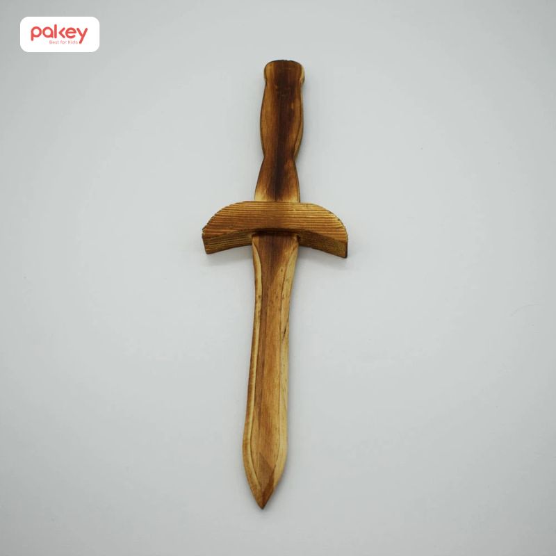 Nên hay không nên cho trẻ sử dụng kiếm đồ chơi? 12 Kiếm gỗ đồ chơi được làm từ gỗ tự nhiên và xử lí bề mặt nhẵn mịn