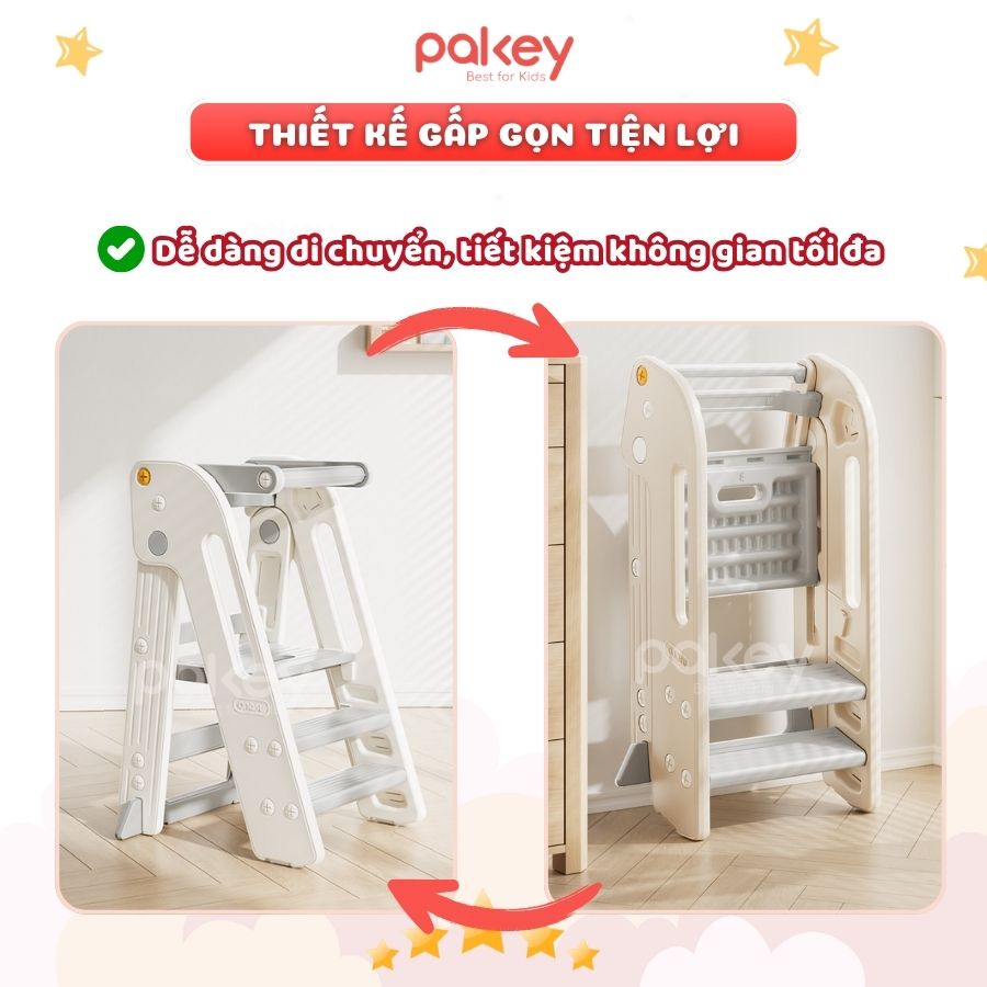 Thang tự lập cho bé Pakey C005 42 Thang tự lập cho bé Pakey C005
