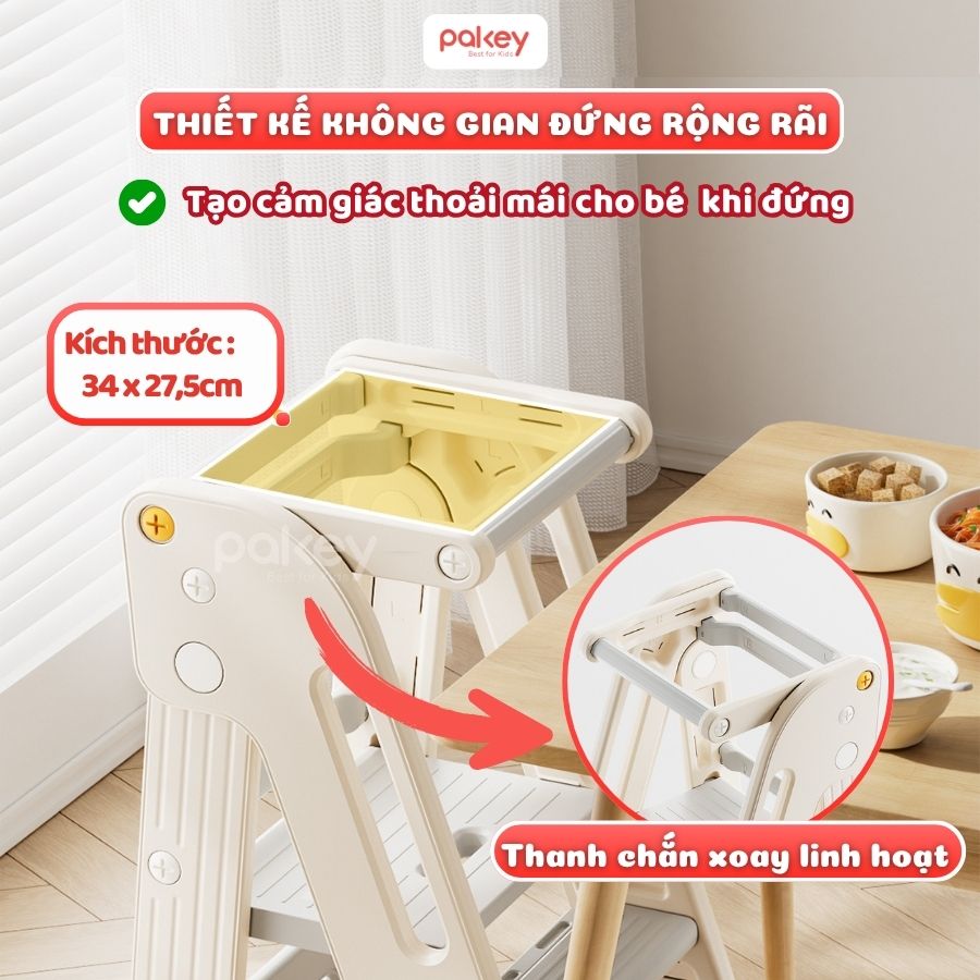 Thang tự lập cho bé Pakey C005 41 Thang tự lập cho bé Pakey C005