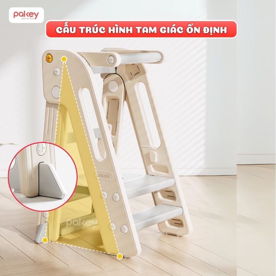 Thang tự lập cho bé Pakey C005 38 Thang tự lập cho bé Pakey C005