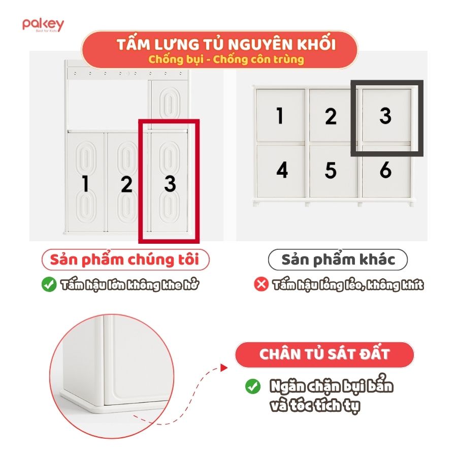 Tủ kệ đa năng Pakey E013 26 Tủ kệ đa năng Pakey E013