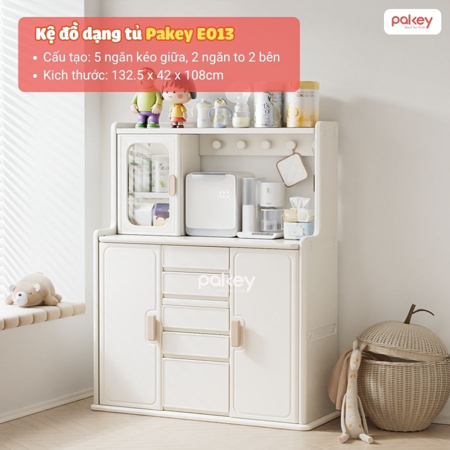 Tủ kệ đa năng Pakey E013 20 Tủ kệ đa năng Pakey E013