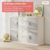 Tủ nhựa 5 ngăn 4 cánh Pakey E011
