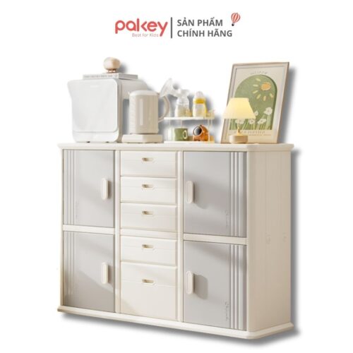 Tủ nhựa 5 ngăn 4 cánh Pakey E011