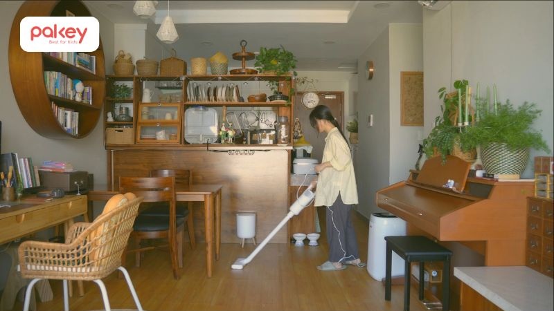 10 bí quyết giúp mẹ bỉm vừa chăm con vừa vun vén việc nhà 10 Sử dụng các thiết bị gia dụng thông minh để tiết kiệm thời gian và công sức cho mẹ