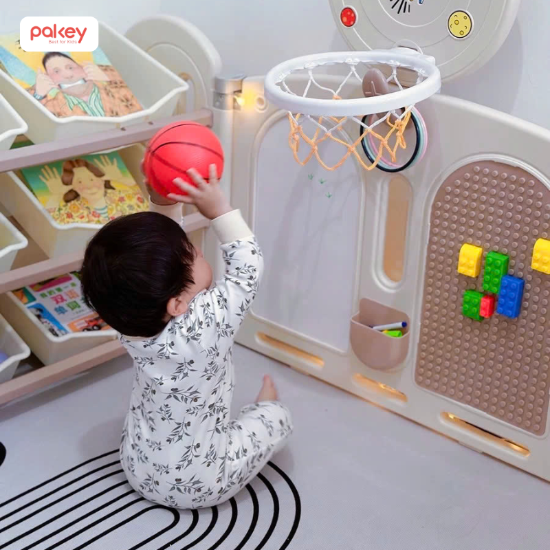 Góc học tập kết hợp vui chơi cho bé