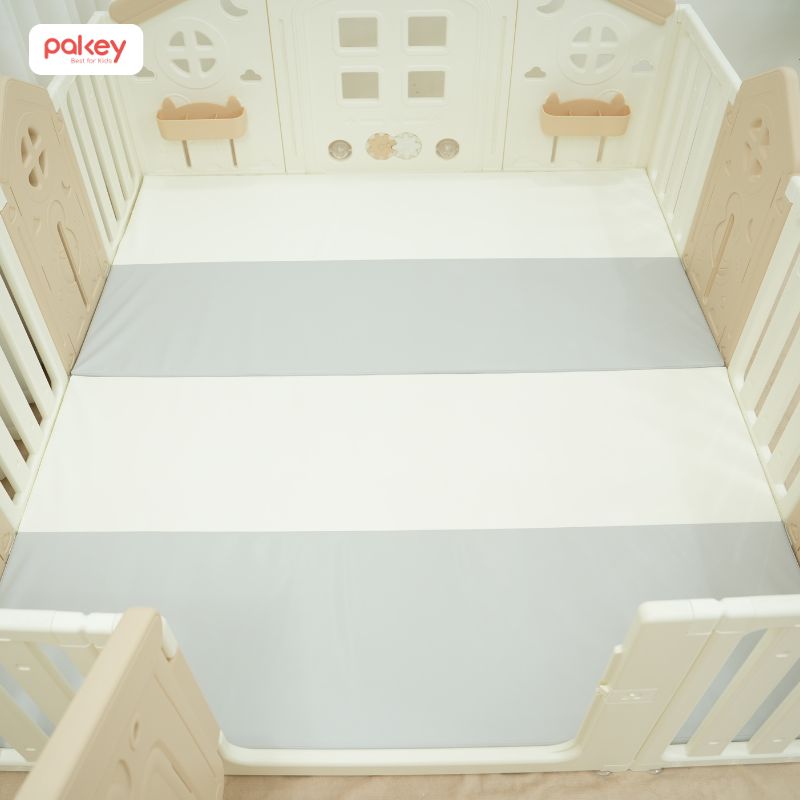 Thảm lót quây cũi cho bé giúp bé thoải mái vận động an toàn