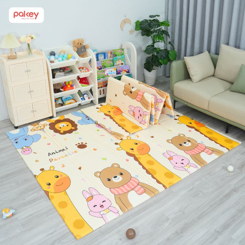 Thảm gấp gọn phù hợp với các gia đình có không gian lưu trữ hạn chế