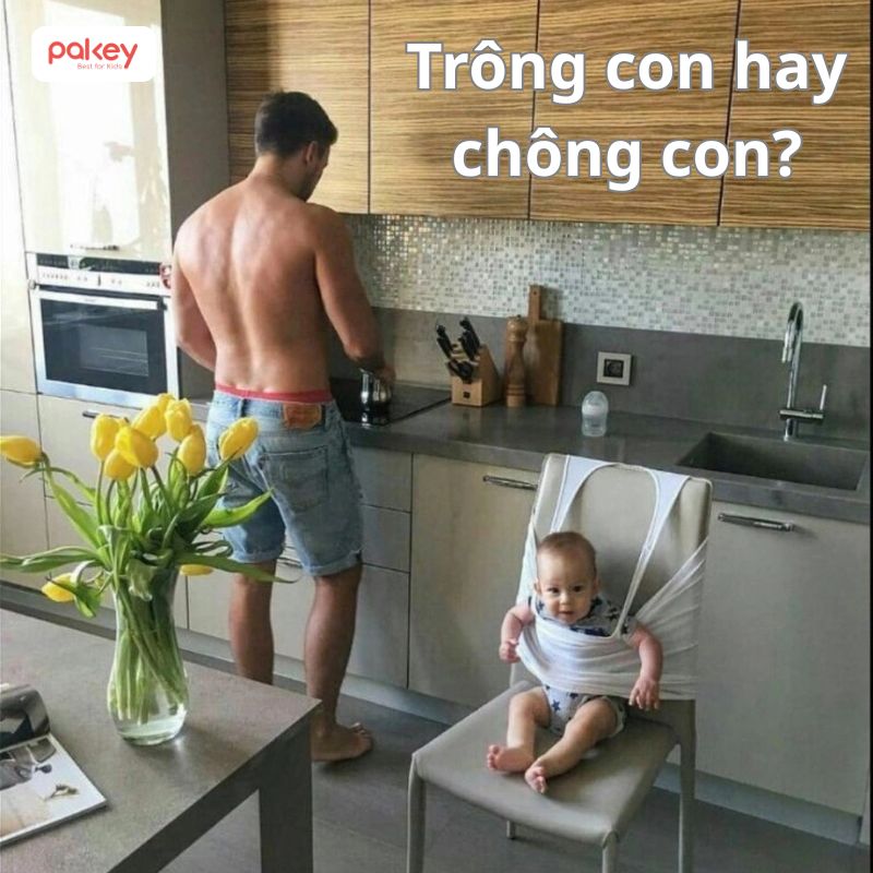 "Trông con" hay "chông con" viết đúng chính tả?