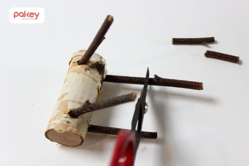 Làm đồ chơi noel - Làm tuần lộc bằng gỗ