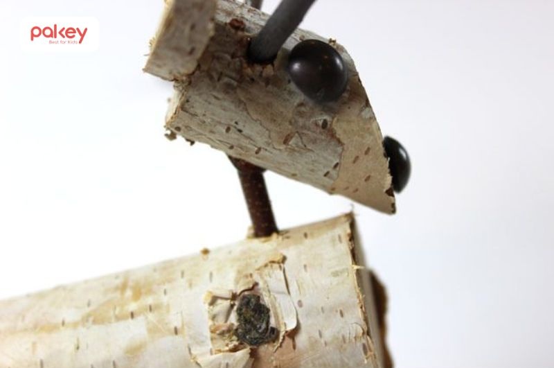 Làm đồ chơi noel - Làm tuần lộc bằng gỗ