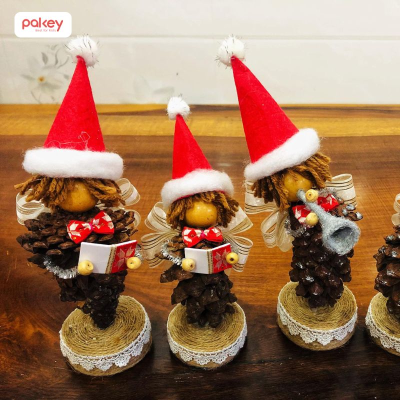 5+ ý tưởng làm đồ chơi Noel siêu đơn giản tặng bé