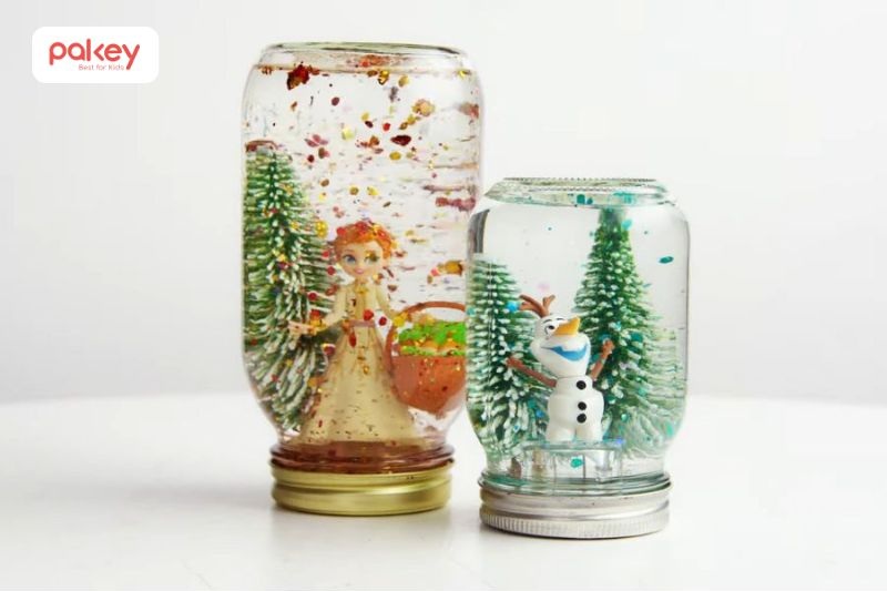 Đậy chặt nắp lọ và chiêm ngưỡng thành phẩm