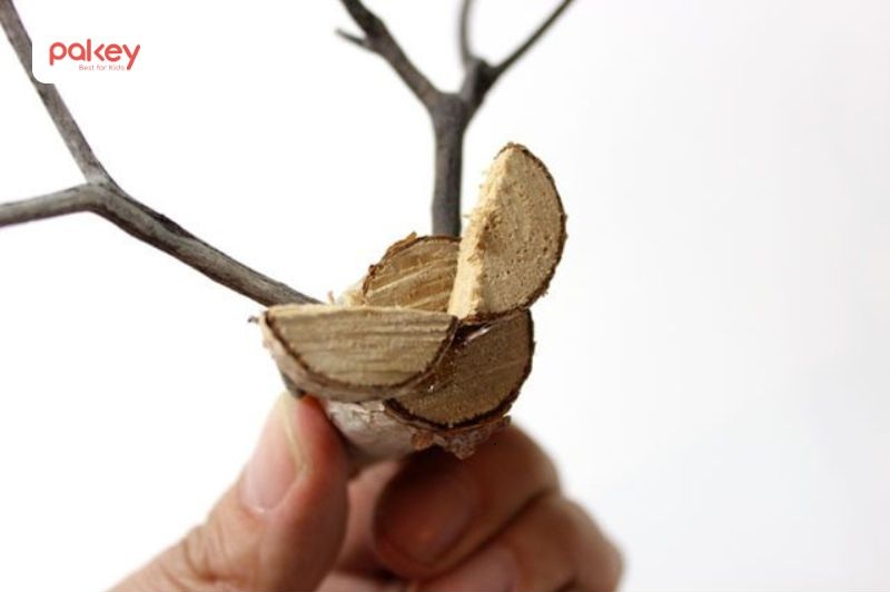 Làm đồ chơi noel - Làm tuần lộc bằng gỗ