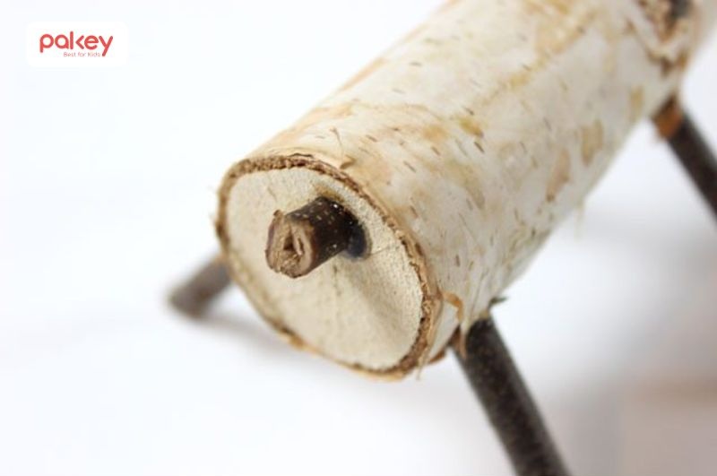 Làm đồ chơi noel - Làm tuần lộc bằng gỗ