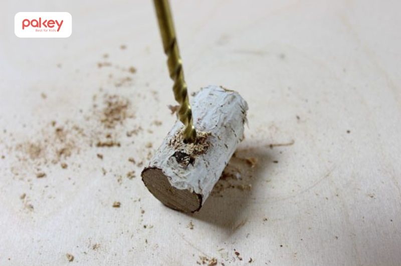 Làm đồ chơi noel - Làm tuần lộc bằng gỗ