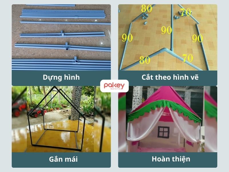 [Hướng dẫn chi tiết] 4 cách làm nhà đồ chơi cho bé siêu đơn giản