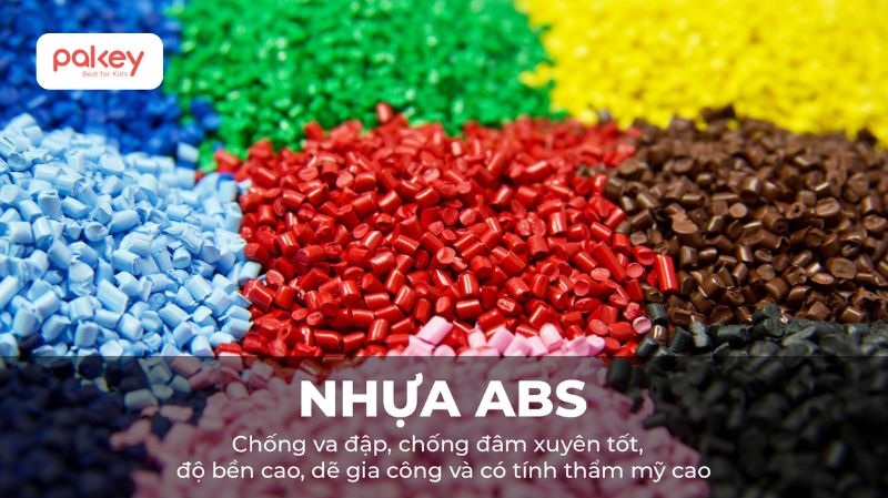 Nhựa ABS (hạt nhựa ABS) được đánh giá cao trong ngành sản xuất nhờ sở hữu nhiều ưu điểm nổi bật