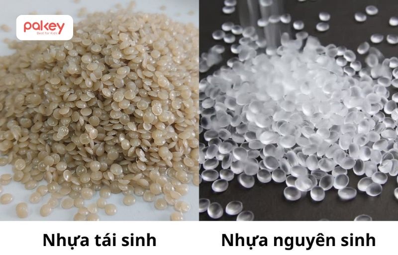 Nhựa nguyên sinh có độ tinh khiết cao, màu trong