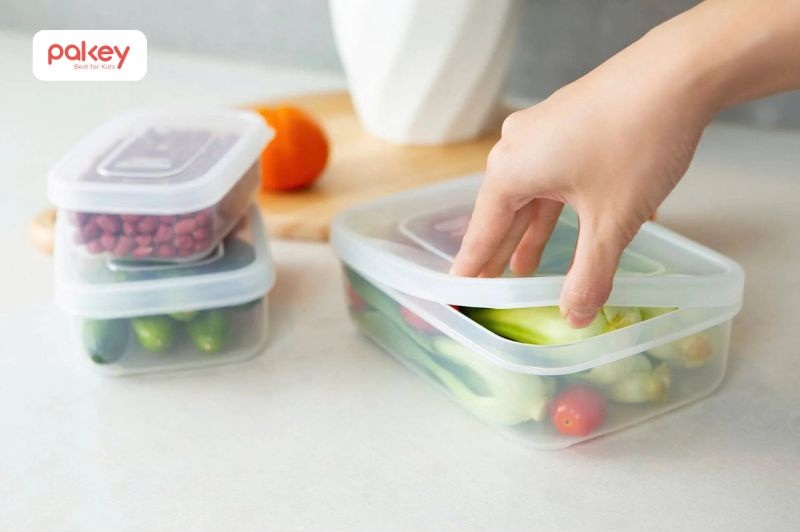 Nhựa PP ít phản ứng với thực phẩm, không chứa BPA nên khá an toàn