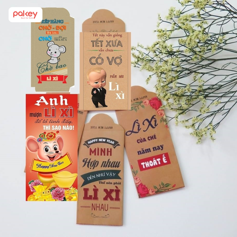 Nguồn gốc và ý nghĩa của bao lì xì - 99+ mẫu lì xì Tết đẹp 2026 37 Bao lì xì icon/meme hài hước