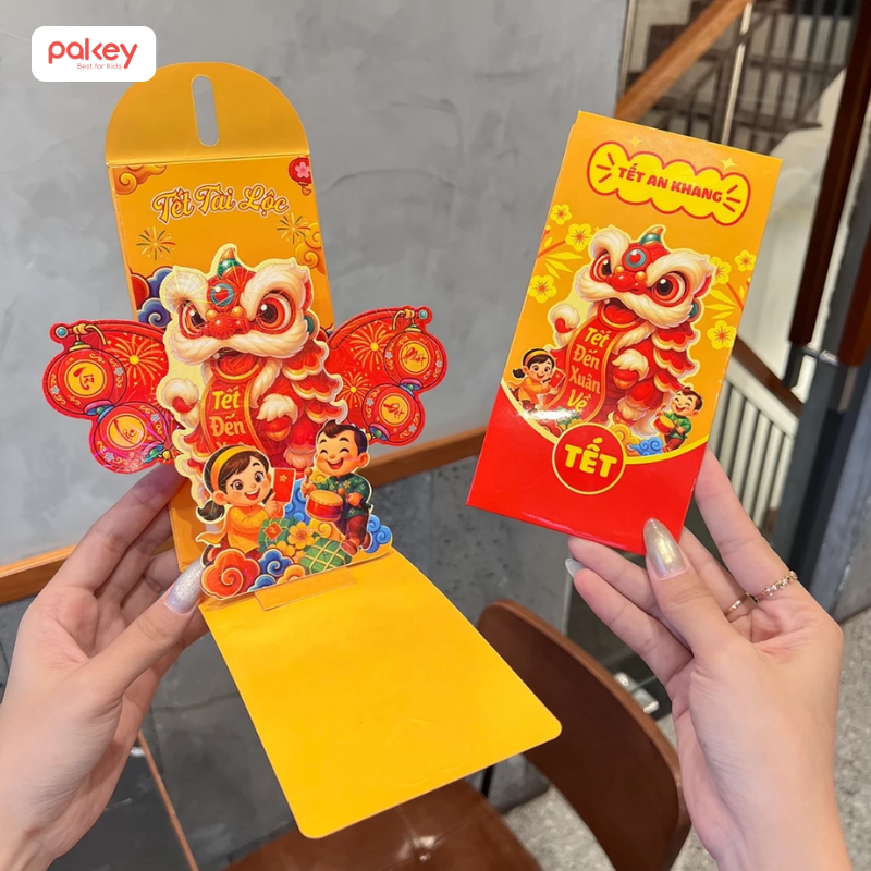 Nguồn gốc và ý nghĩa của bao lì xì - 99+ mẫu lì xì Tết đẹp 2026 52 Mẫu bao lì xì Tết vàng đẹp