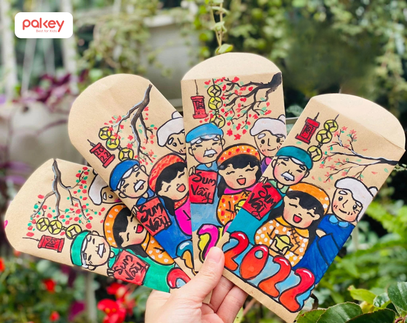 Nguồn gốc và ý nghĩa của bao lì xì - 99+ mẫu lì xì Tết đẹp 2026 36 Những hình ảnh 3D, nhân vật hoạt hình, phong cách fantasy, anime hoặc siêu thực độc đáo