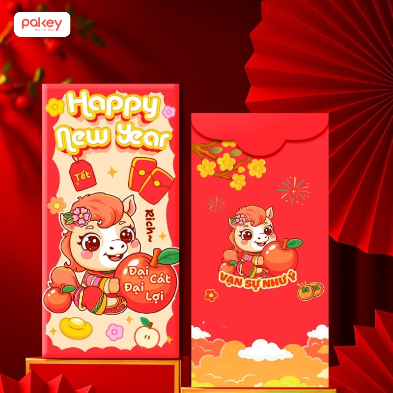 Nguồn gốc và ý nghĩa của bao lì xì - 99+ mẫu lì xì Tết đẹp 2026 48 Mẫu bao lì xì Tết màu đỏ đẹp