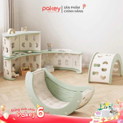 Avatar - Đồ chơi bập bênh cầu vồng cho bé Pakey