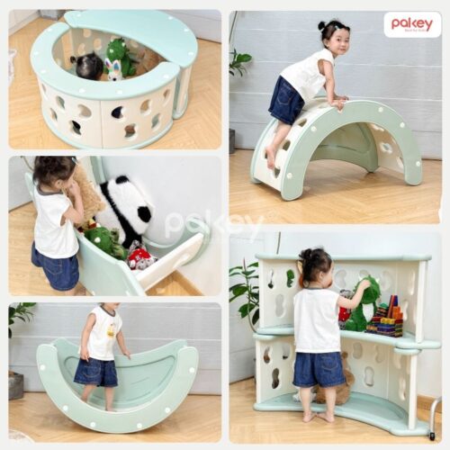 Bập bênh cầu vồng Pakey RH05