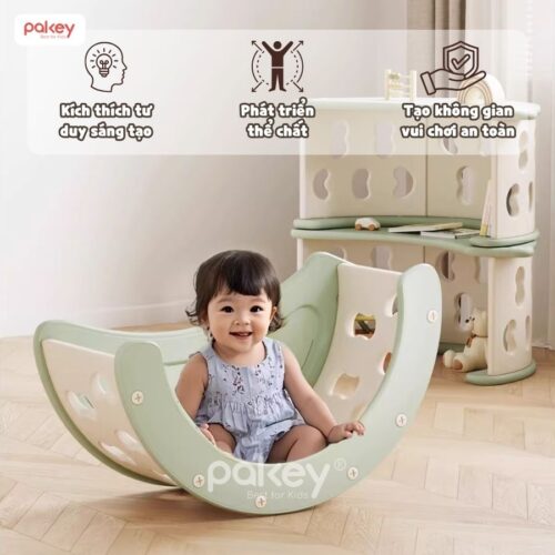 Bập bênh cầu vồng Pakey RH05