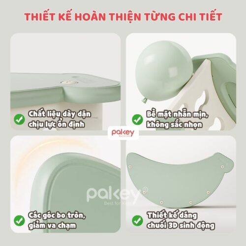 Bập bênh cầu vồng Pakey RH05