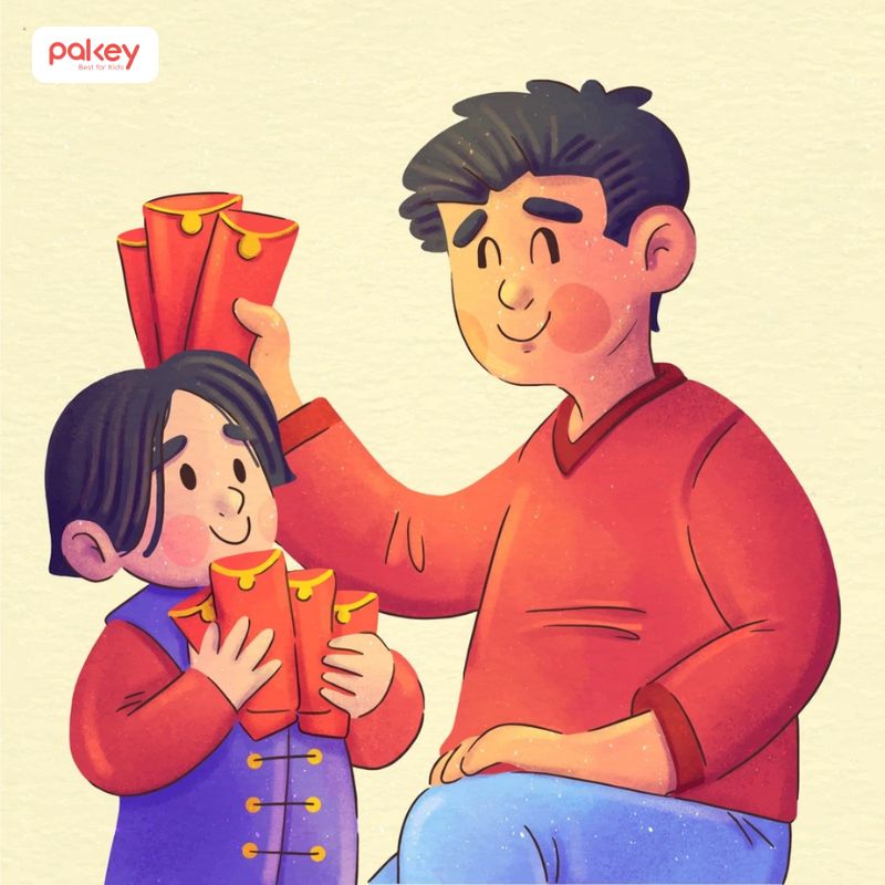 Xây dựng thói quen quản lí tài chính lâu dài cho bé với tiền lì xì